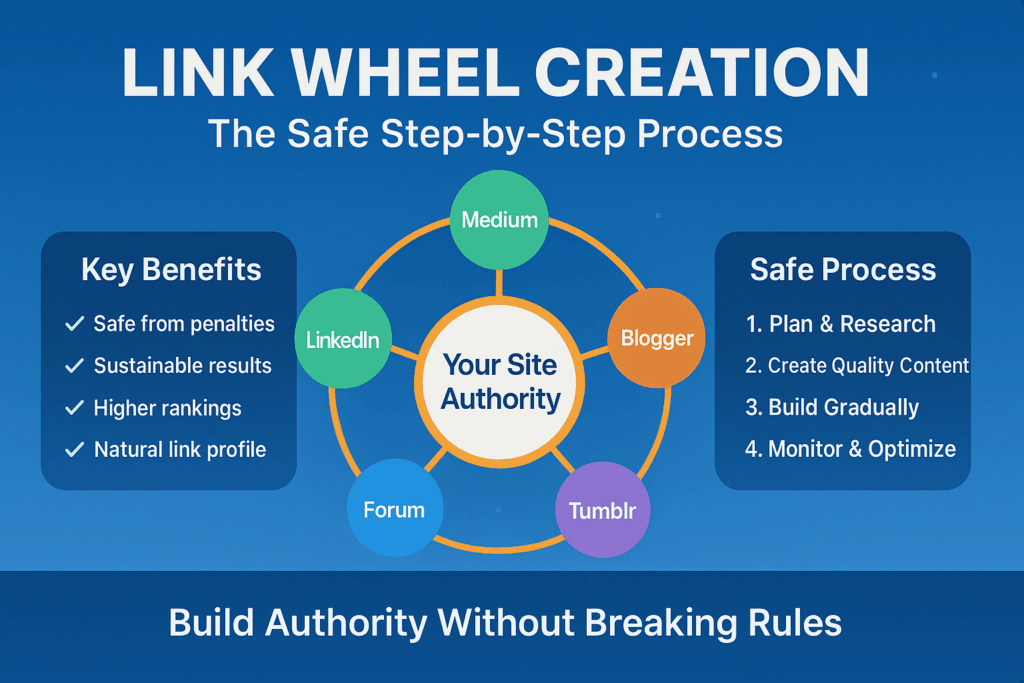 Link Wheel Creation Blog Feature Image