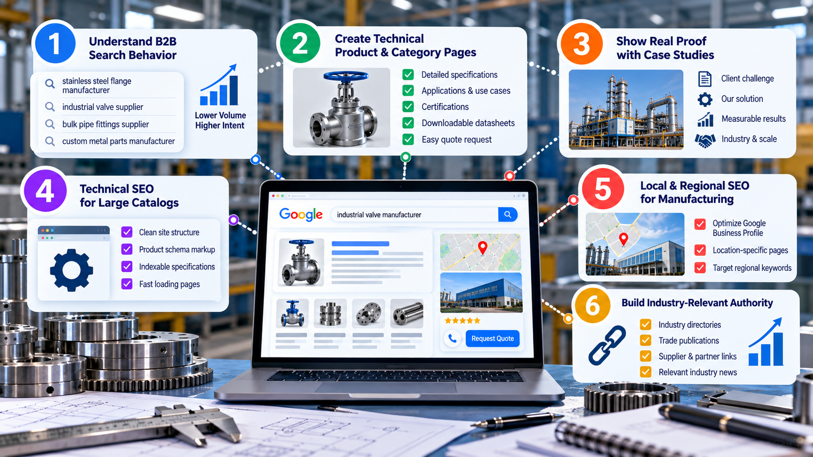 Manufacturer & B2B Supplier SEO | HirePro