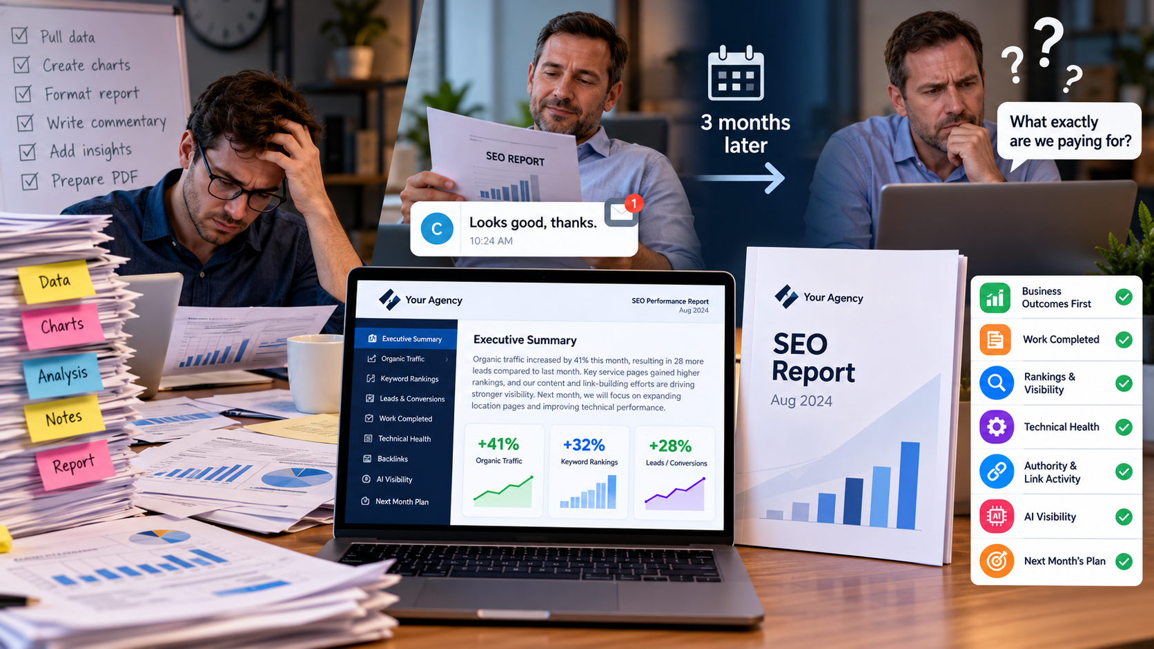 From Reporting Chaos to SEO Clarity | HirePro Digital Marketers