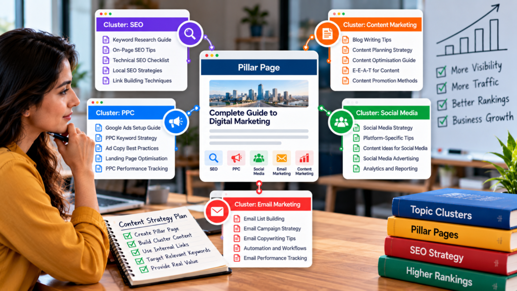 Topic Clusters SEO Strategy | HirePro Digital Marketers